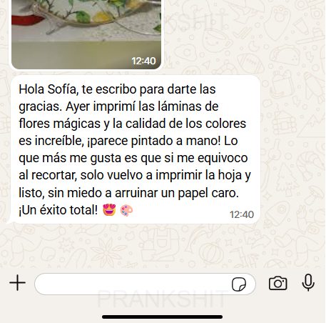 Testimonio de cliente de Decoupage